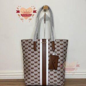 🤎Michael Kors Jacquard Bag With Card Case🤎